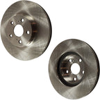 Front Brake Disc Set for Toyota Corolla (2003–2008) Plain Surface