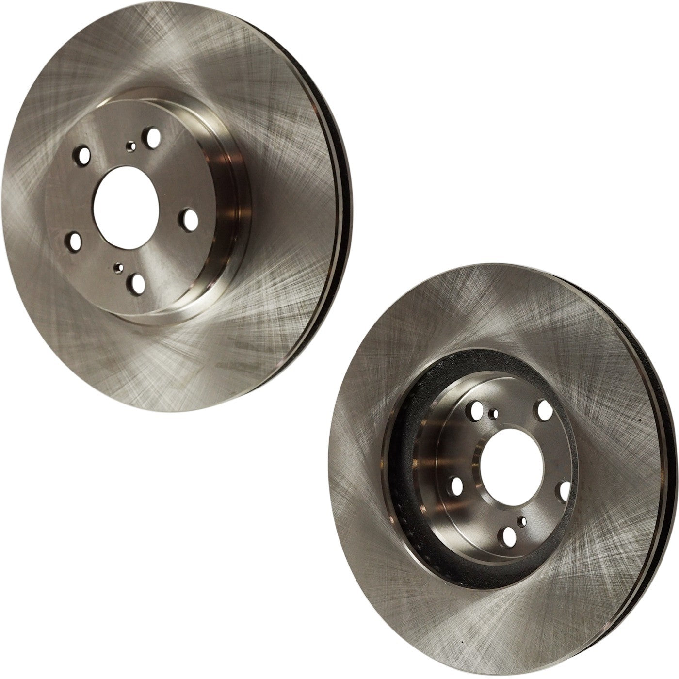 Front Brake Disc Set for Toyota Corolla (2003–2008) Plain Surface