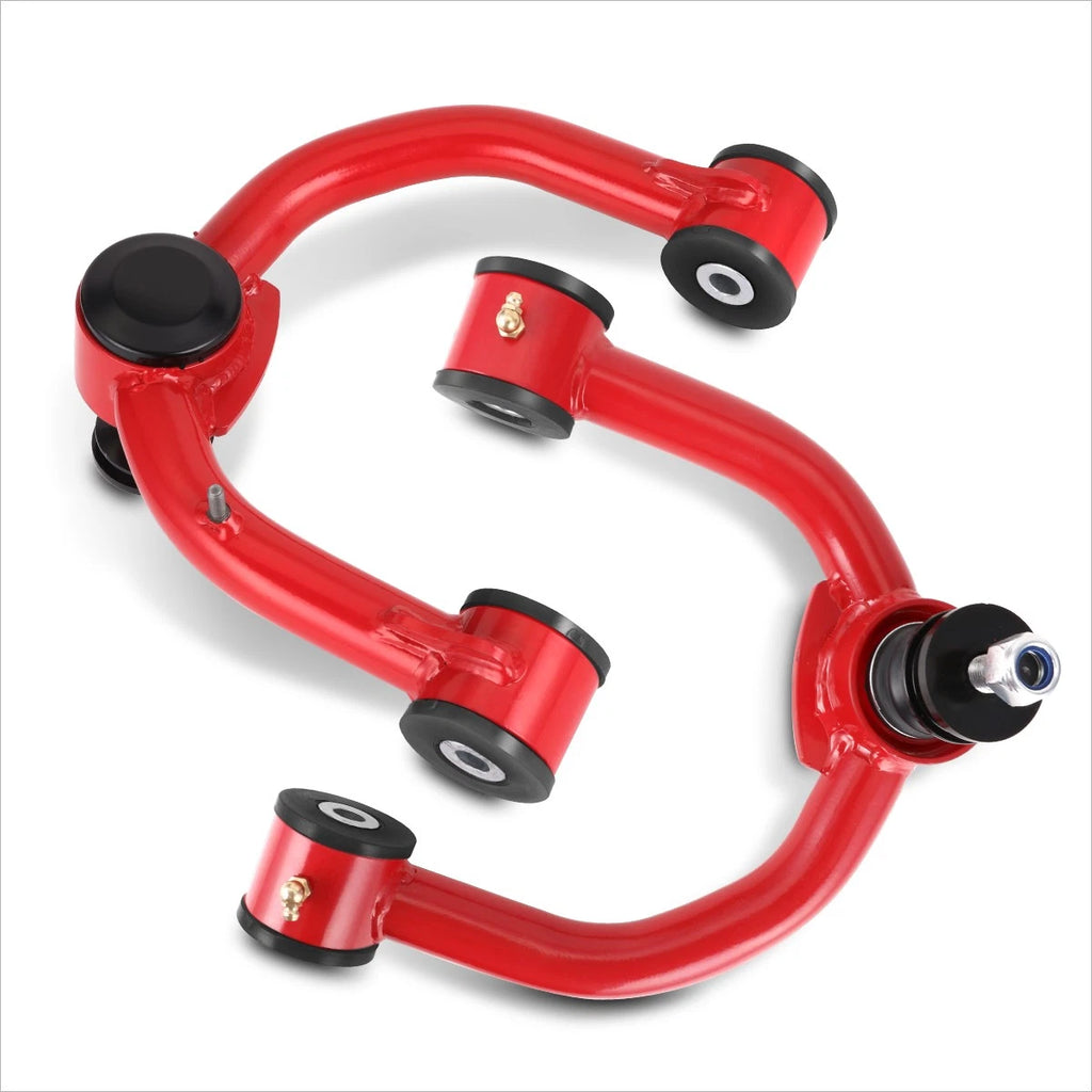J2 Red Pair Front Upper Control Arms for Toyota 4Runner Tacoma (1995–2004)