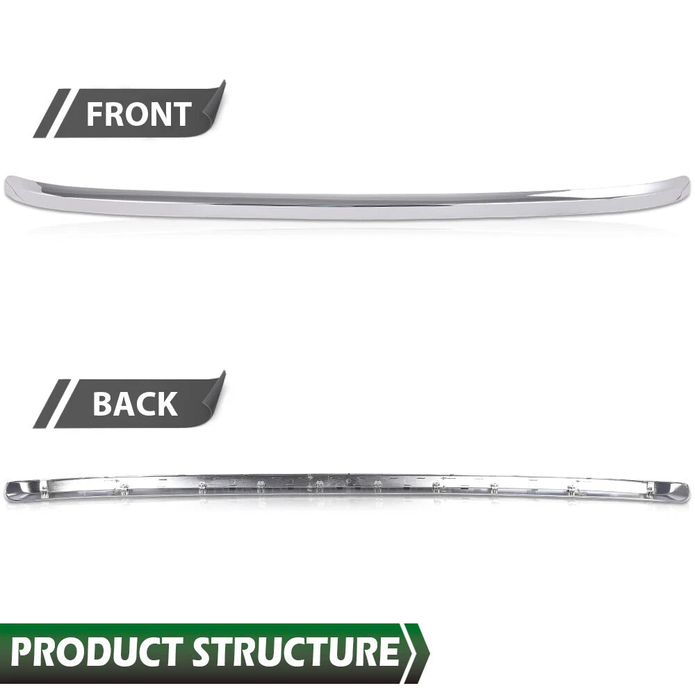 Front Hood Molding Trim for Chevy Silverado 2500HD 3500HD (2011–2014)