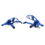 Adjustable Footrests Pegs Rearset for YAMAHA FZ-07 MT-07 (2013-2017) Blue