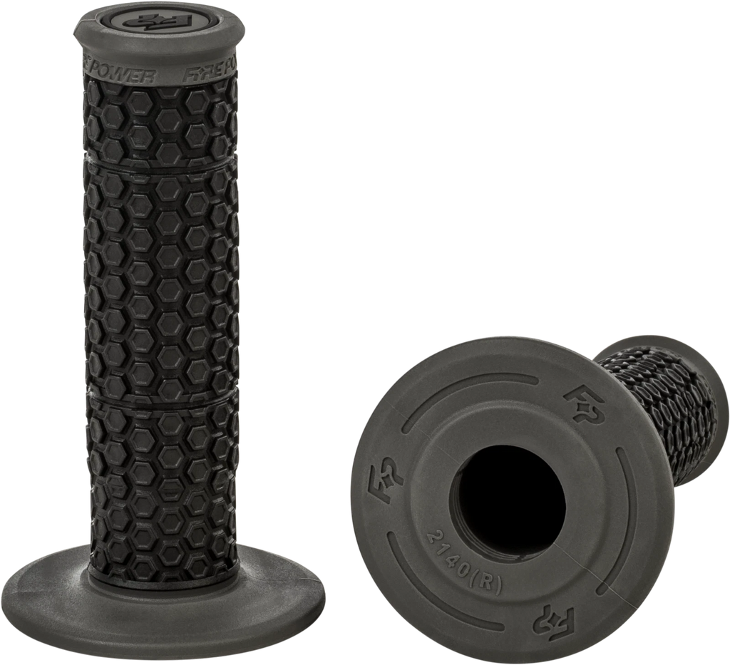 Pilot MX Standard Grips for Motorcycle (Black/Gray)