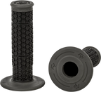 Pilot MX Standard Grips for Motorcycle (Black/Gray)