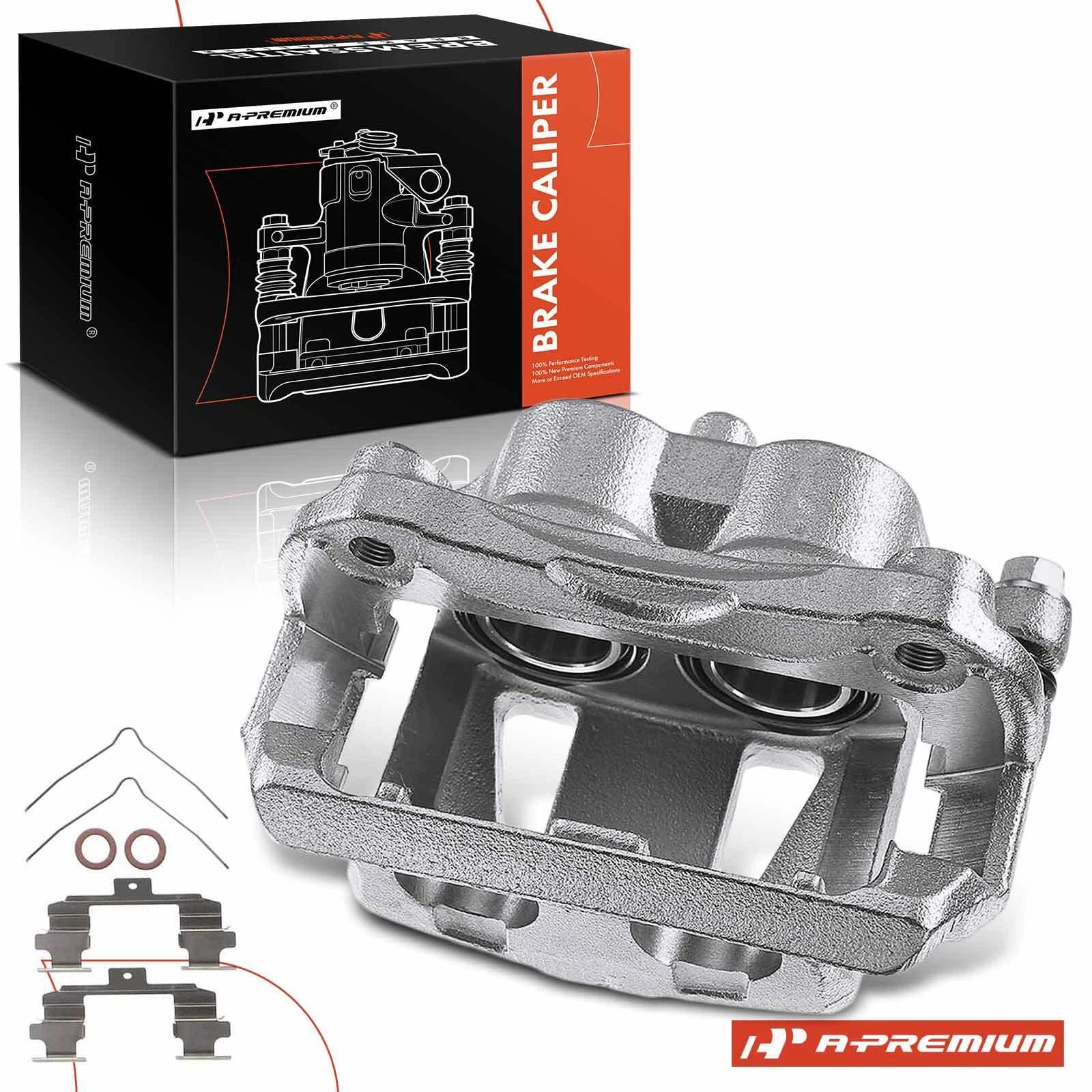 Front Right Disc Brake Caliper with Bracket for Nissan Quest (2004–2017)
