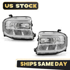 LED Headlight Set for 2022-2024 Ford Maverick XL XLT w/o LED DRL Left & Right