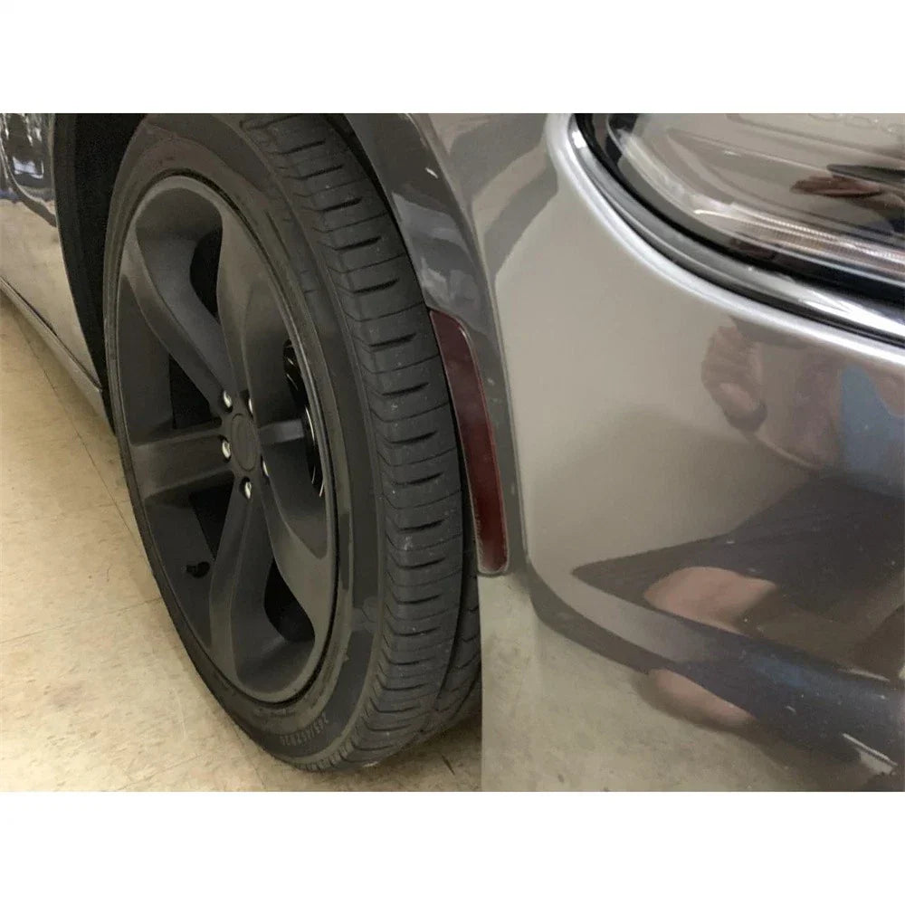 Front & Rear Side Marker Vinyl Tint Film Stickers for Dodge Charger (2015-2020)