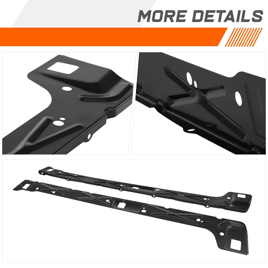 Set of 2 Rocker Panels for Chevy Silverado GMC Sierra 1500 2500/3500HD (1999–2019)