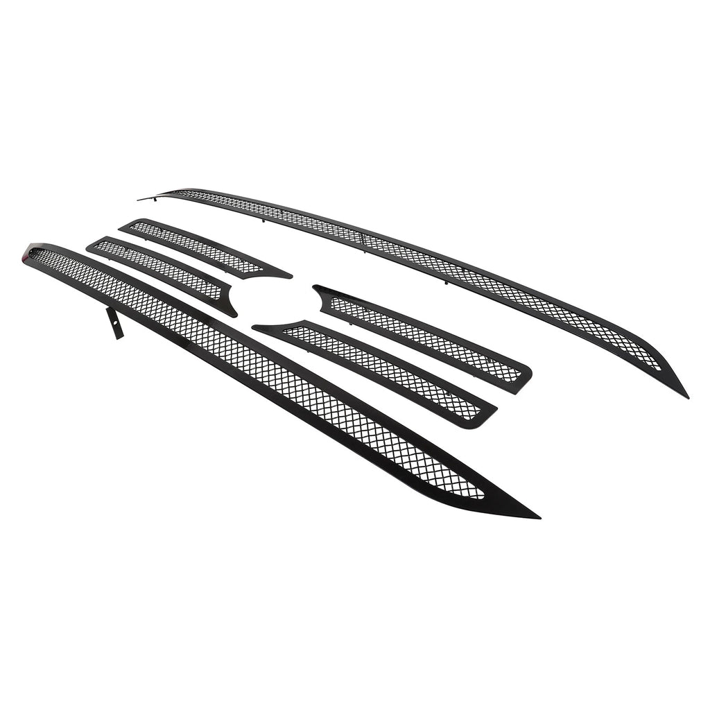 Stainless Black Mesh Grille Insert for Ford F-150 Lariat (2021–2023)