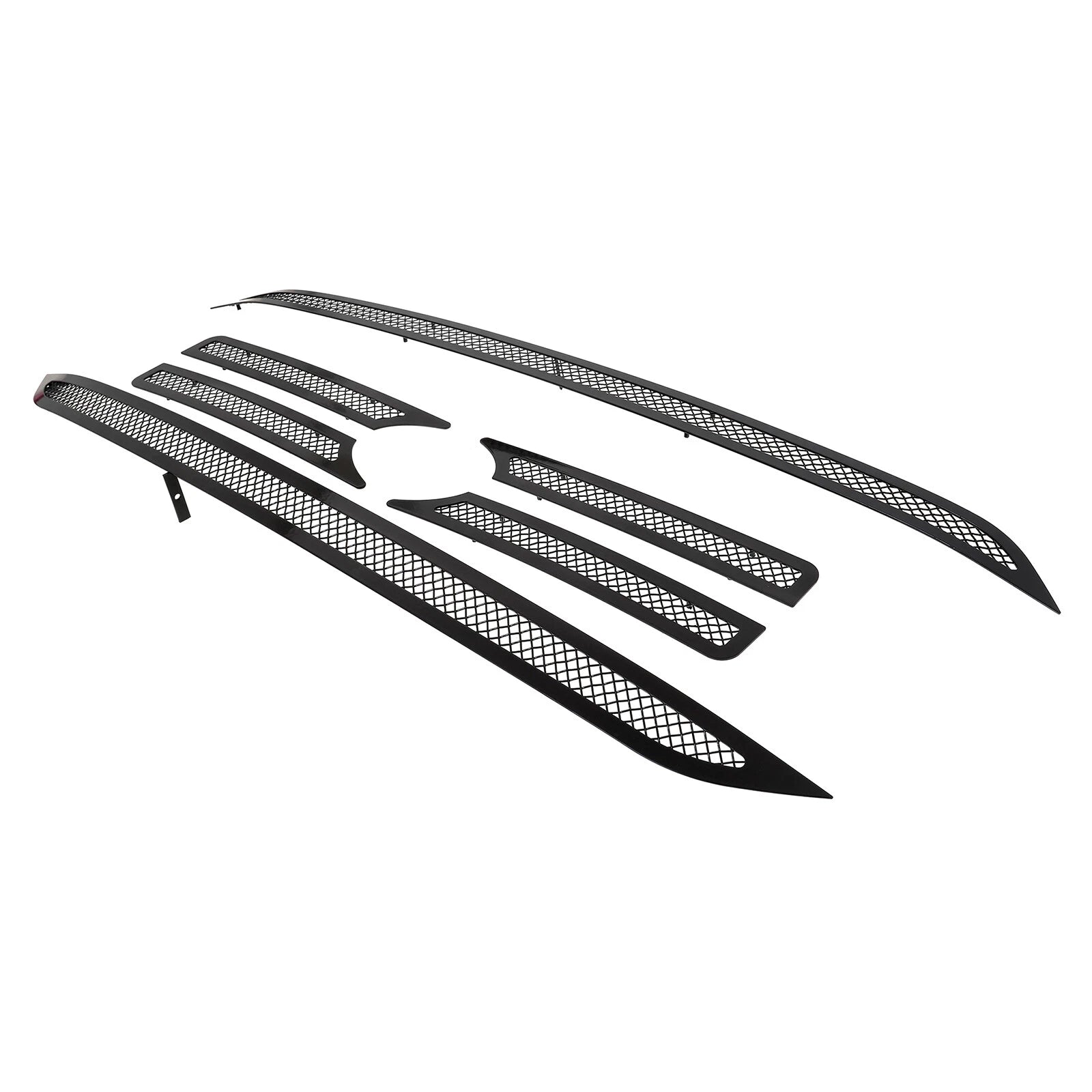 Stainless Black Mesh Grille Insert for Ford F-150 Lariat (2021–2023)
