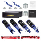 4X Coilovers + Rear Lower Control Arm Kit for Honda Del Sol Integra (1990–1997)