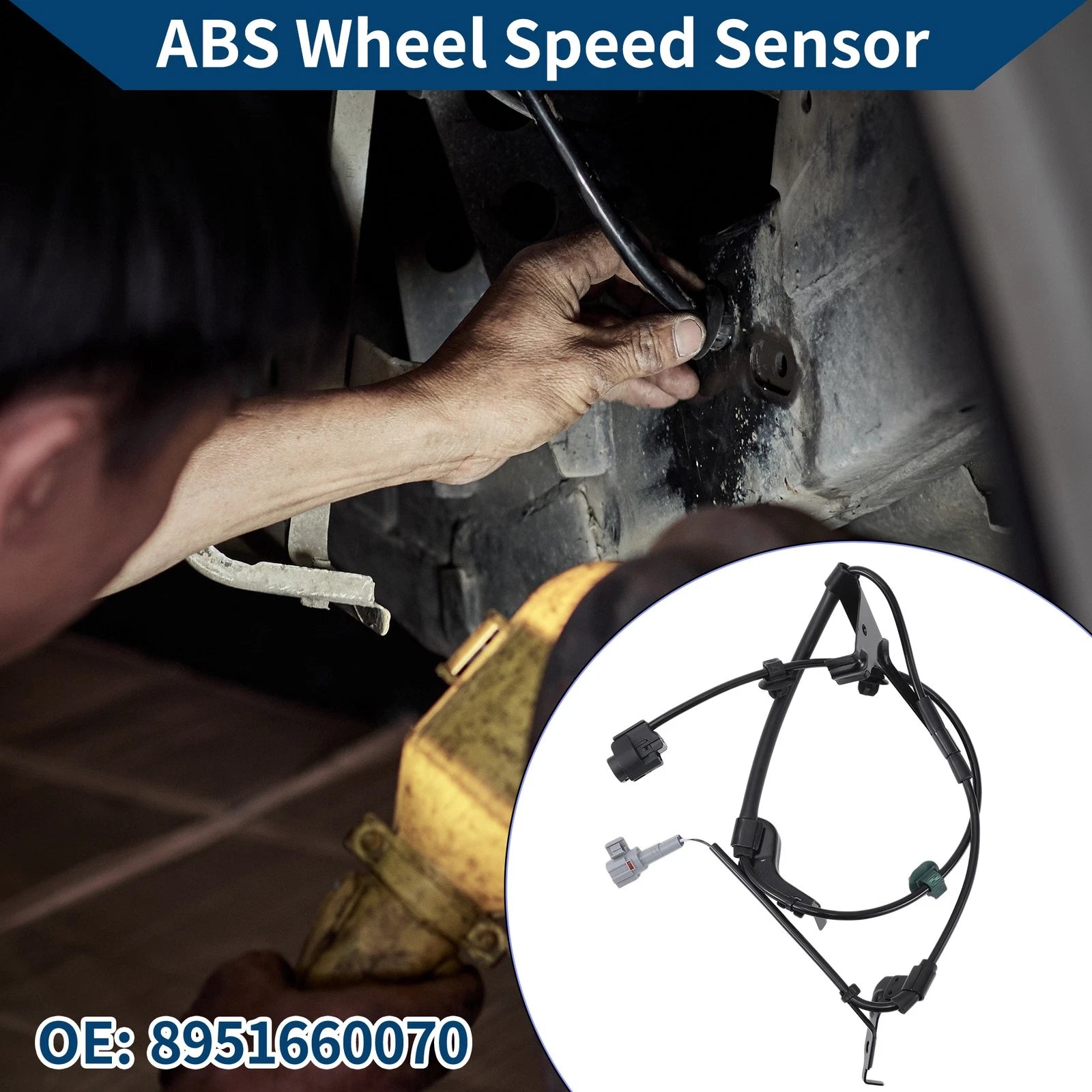 ABS Wheel Speed Sensor No. 8951660070 for Toyota Majesta (2005–2013)