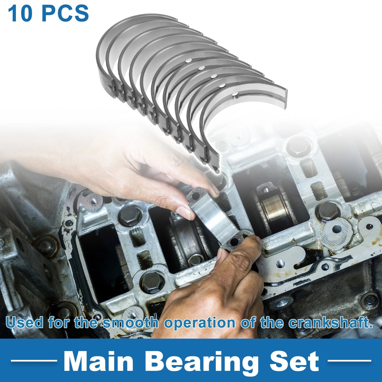 Main Bearing Set No. 11711-28010 for Toyota Camry (2001–2005)