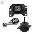 3X Motor & Torque Strut & Trans Mount for Ford Explorer (2016–2019)