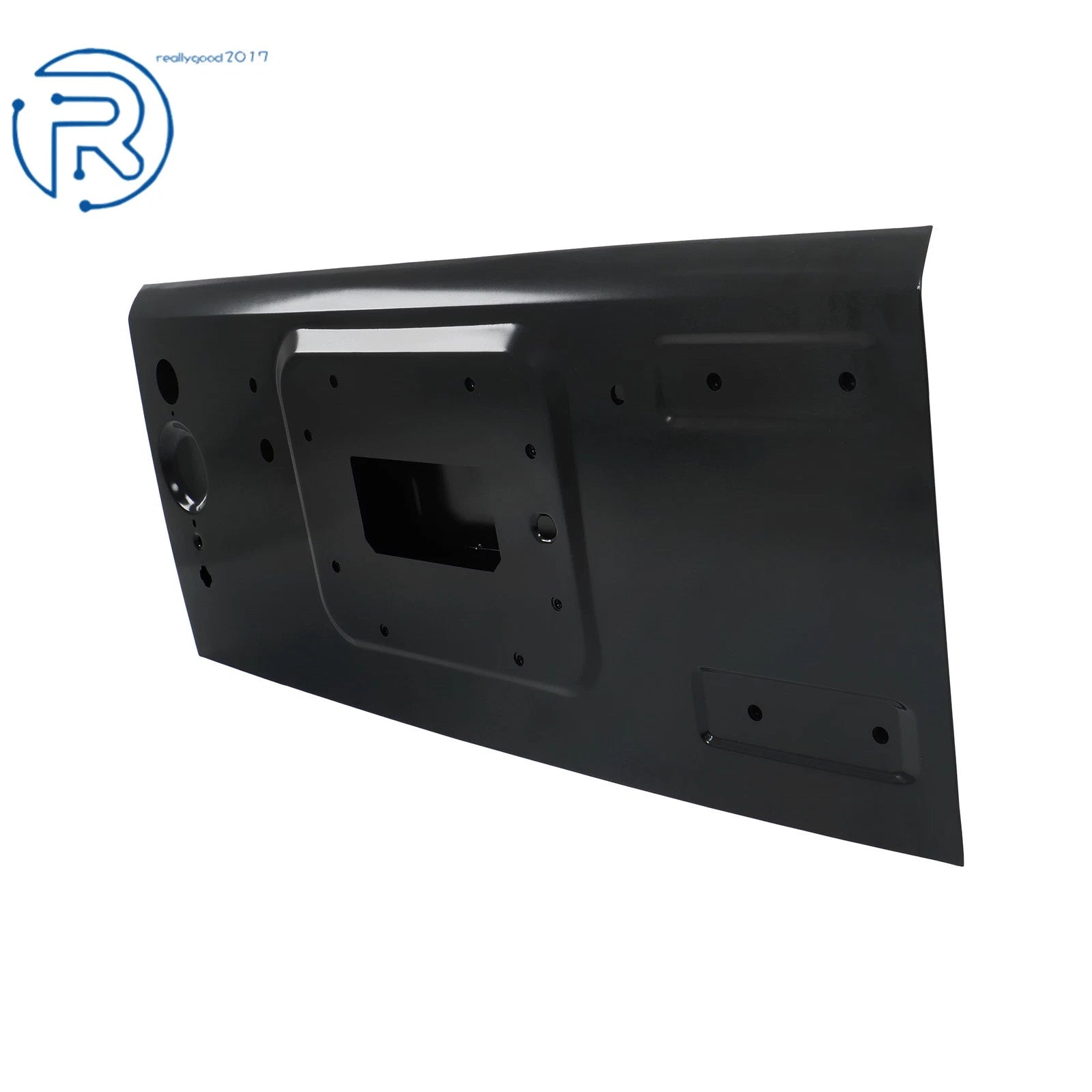 Black Steel Tailgate for Jeep Wrangler (2007-2018)
