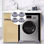 Set of 4 Shockproof Rubber Feet for Appliances (Washing Machines)