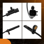 4X ABS Wheel Sensors Set for Cadillac SRX (2010–2016) Saab 9-4X 15921849 71907