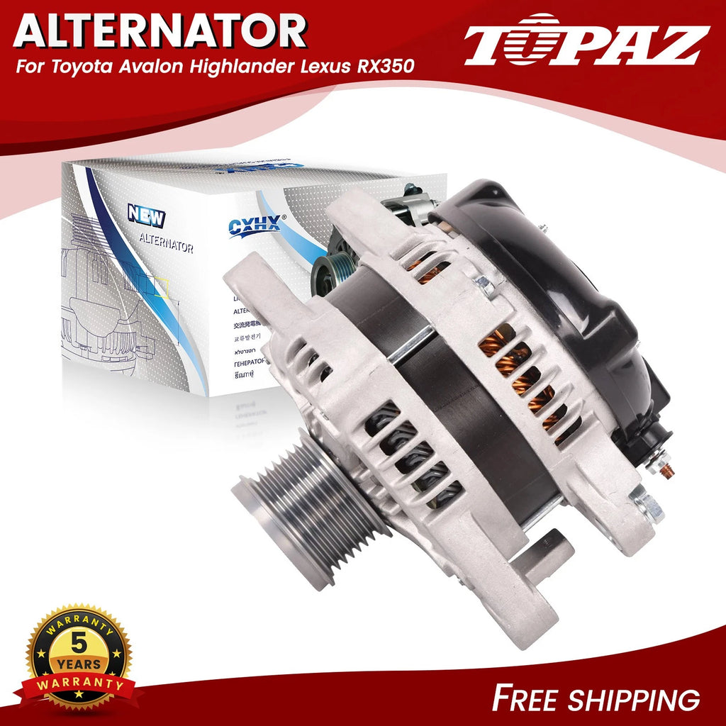 Alternator for Toyota Highlander 3.5L (2010–2012)