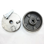 Right Drum Brake Housing Wheel Hub + Shoes for 125cc 150cc Quad ATV (2000–2023)