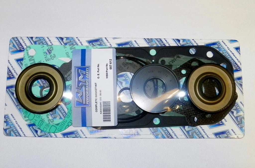 Complete Gasket and Seal Kit for Kawasaki 650 (1986–1996) 007-612
