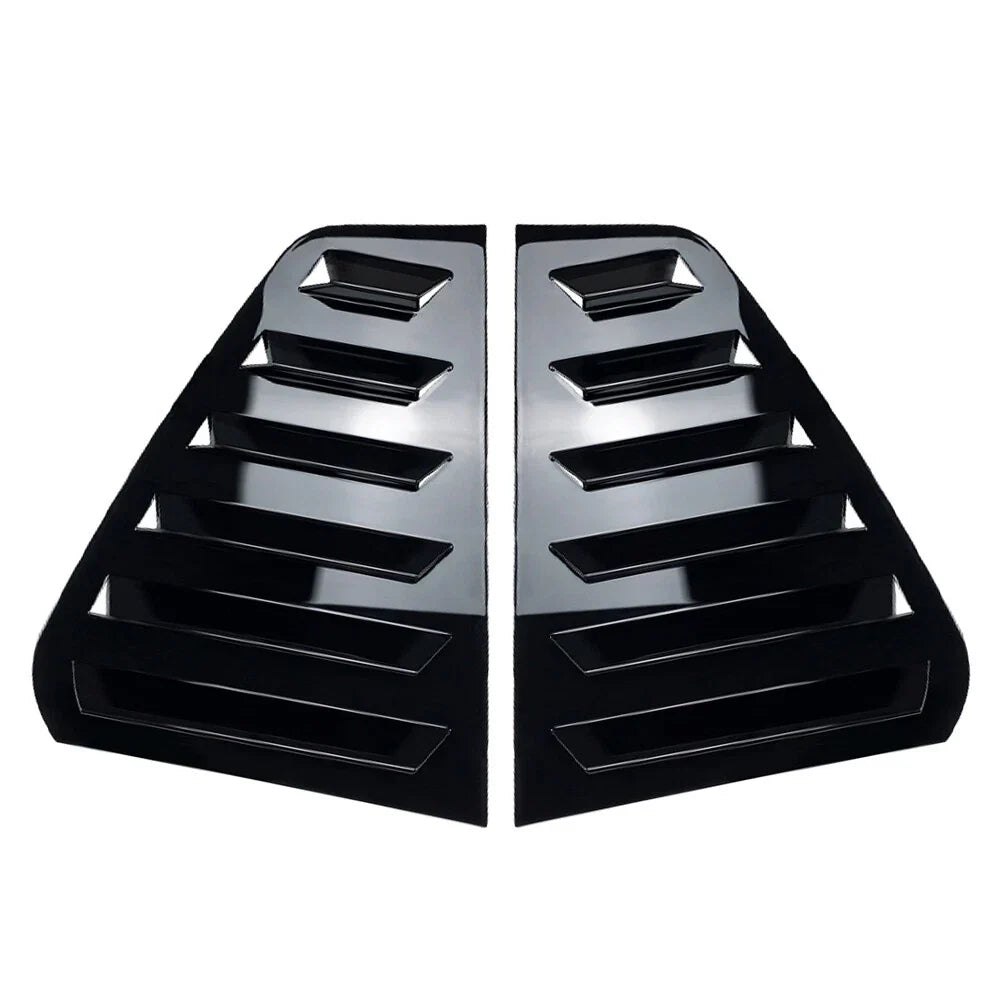 Rear Window Side Vent Shutter Louvers for VW Golf MK7 MK7.5 (2014-2019)