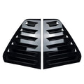 Rear Window Side Vent Shutter Louvers for VW Golf MK7 MK7.5 (2014-2019)