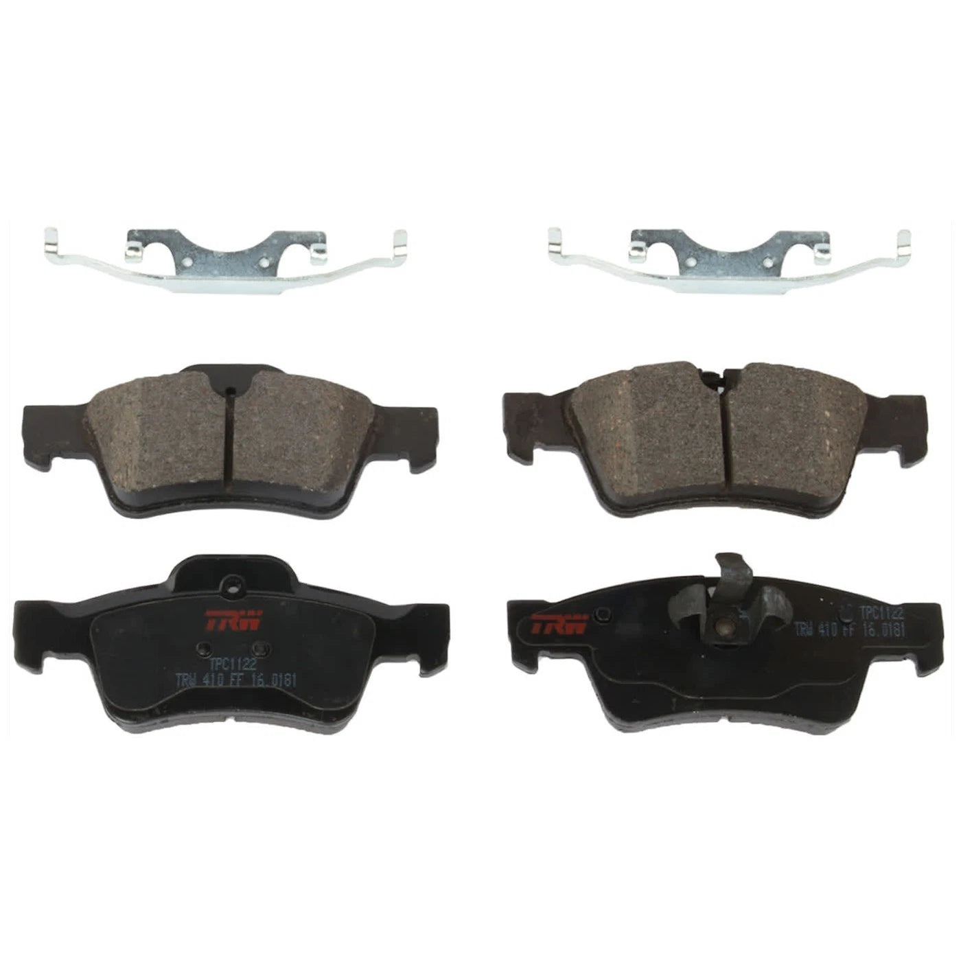 Set of 4 Brake Disc and Pad Kits for Mercedes-Benz