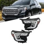 Set of 2 LED Headlight Assemblies for GMC Terrain (2022–2024)
