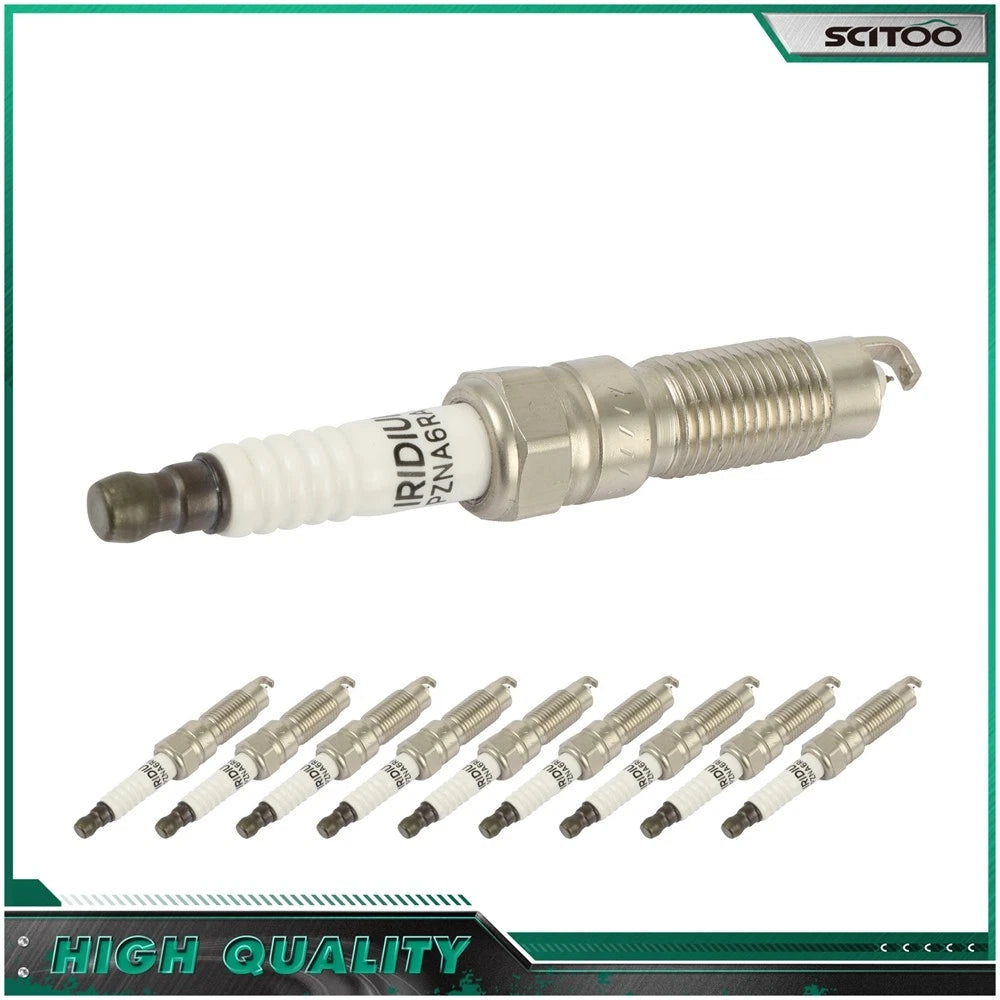 10x Iridium & Platinum Spark Plugs for Ford F-250 F-350 F-450 F-550