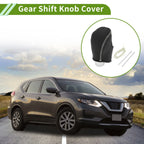 1 Pc Gear Shift Knob Cover for Nissan Rogue (2017–2020) Beige Faux Leather