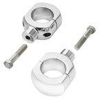Chrome 2" Handlebar Bar Risers for Harley Sportster XL 1200 XL883 (2004–2023)