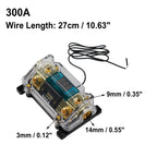 2 x Fuse Holder 300A 0/2/4 Gauge Car Audio LED Display for Car Audio