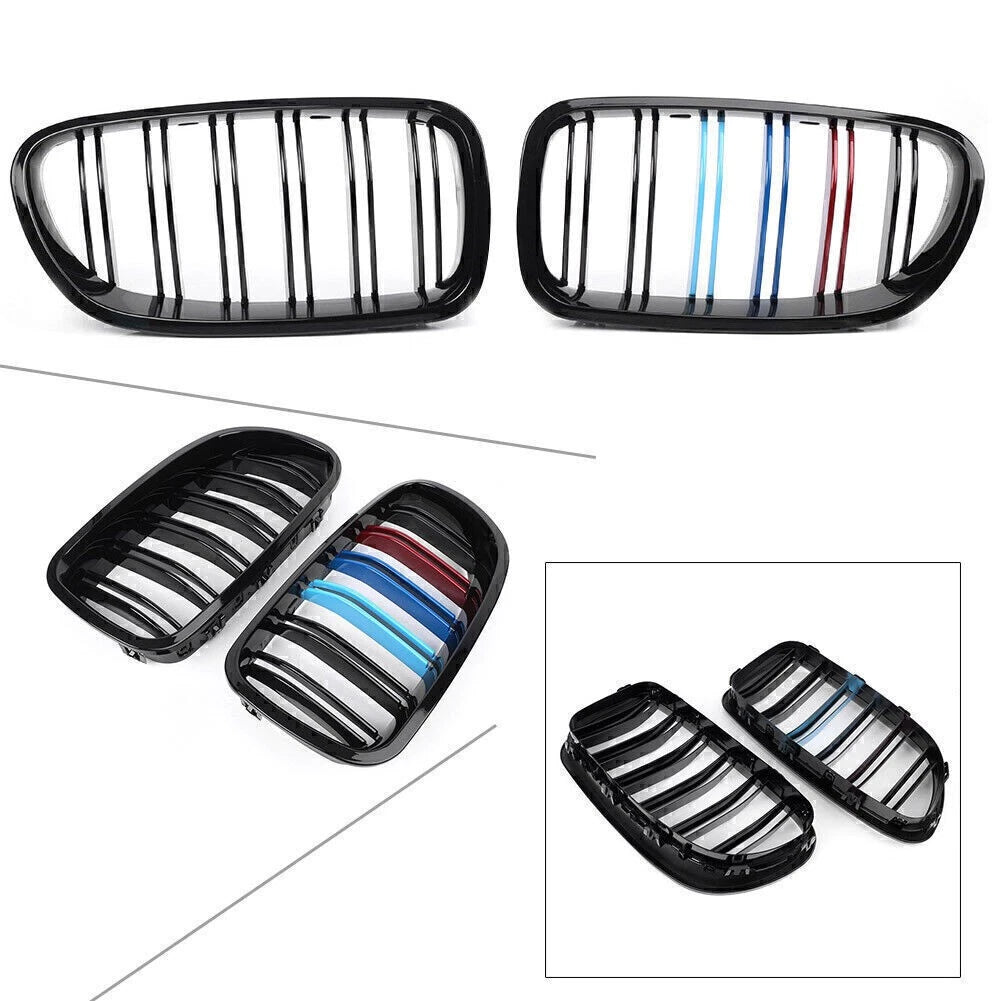 Front Upper Bumper Grille Mesh Grill Trim for BMW F10 F11 M5 (2010–2016)