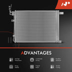 A/C Condenser with Receiver Drier for Nissan Frontier (2020-2021)