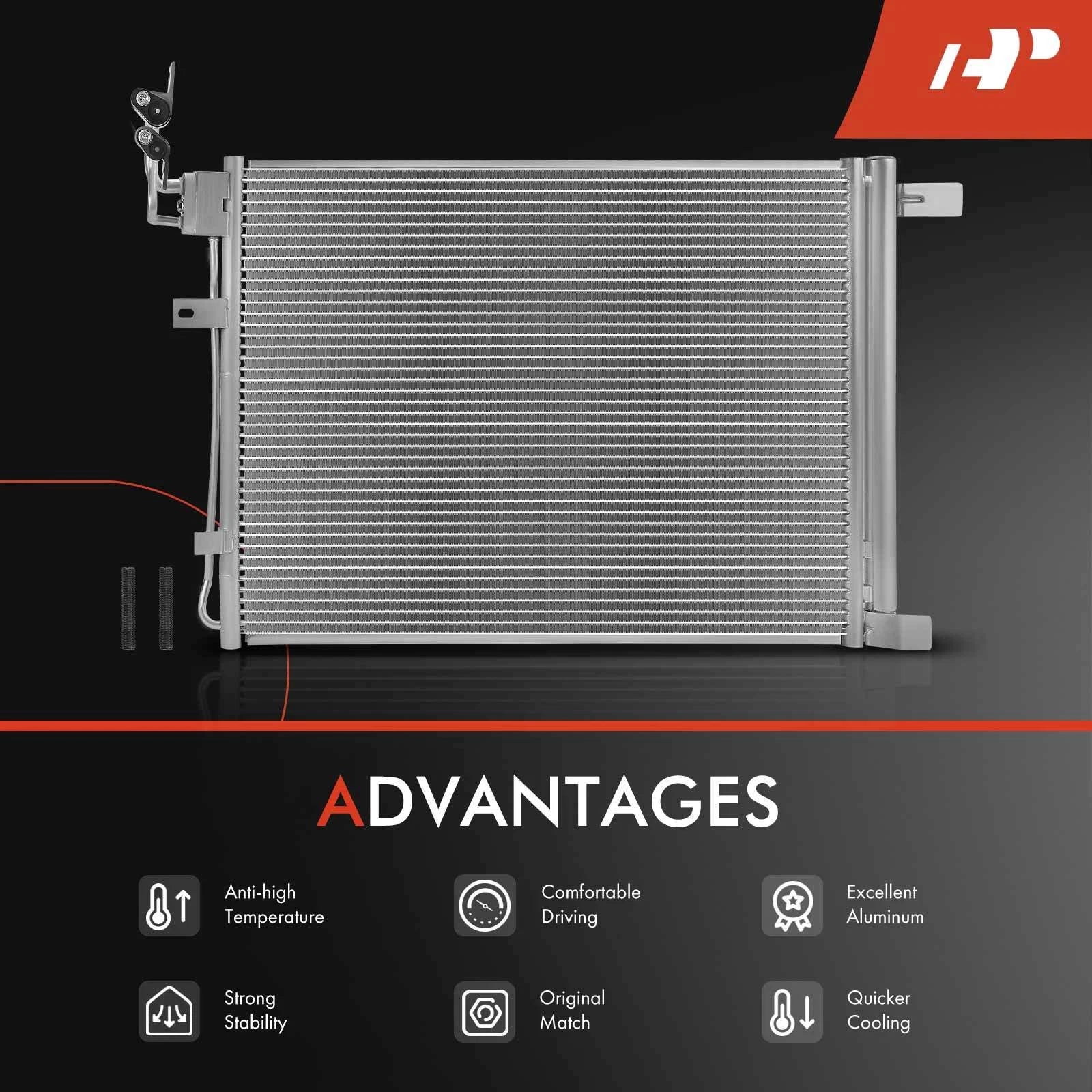 A/C Condenser with Receiver Drier for Nissan Frontier (2020-2021)