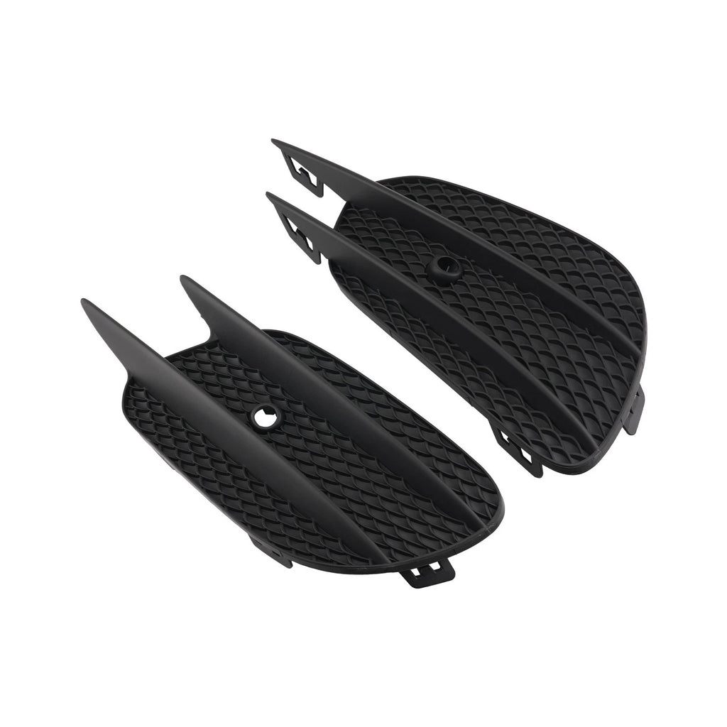 Pair Front Bumper Fog Light Covers for Mercedes-Benz W213 E400 E450 E53 (2016–2019)