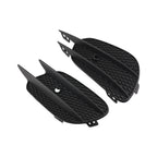 Pair Front Bumper Fog Light Covers for Mercedes-Benz W213 E400 E450 E53 (2016–2019)