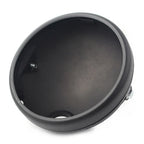 7-Inch Matte Black LED Headlight Shell for Harley