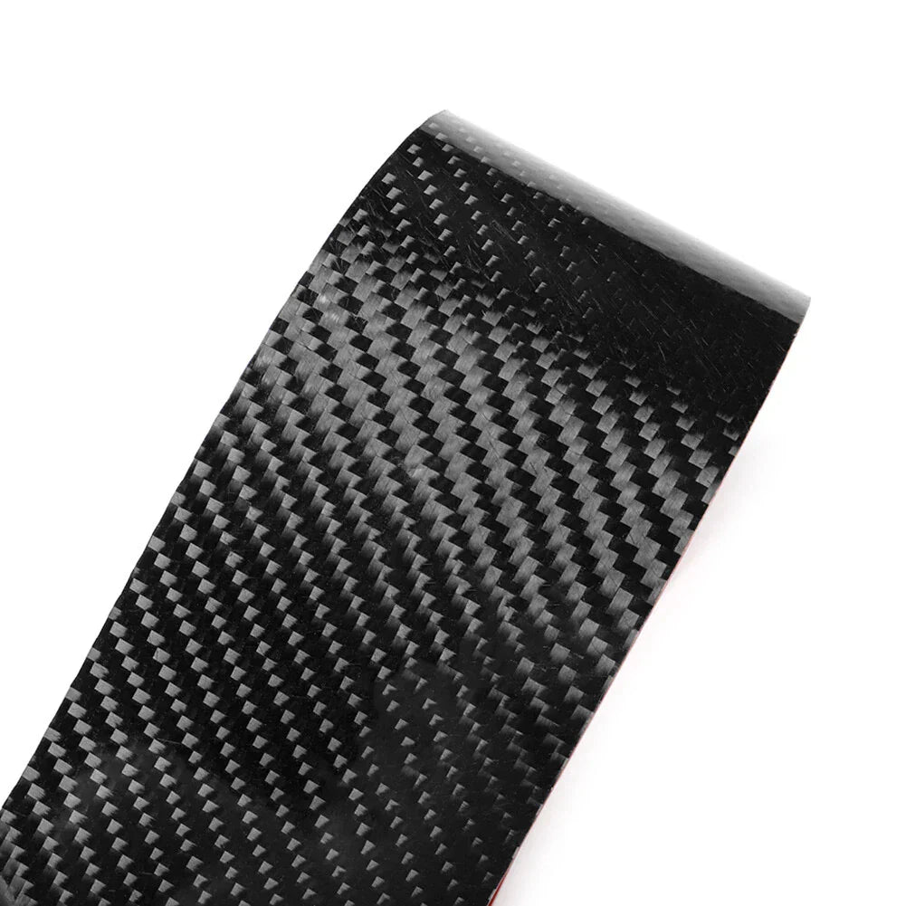 Carbon Fiber Black B-Pillars Cover Trim for VW Golf 8 (2021-2023)