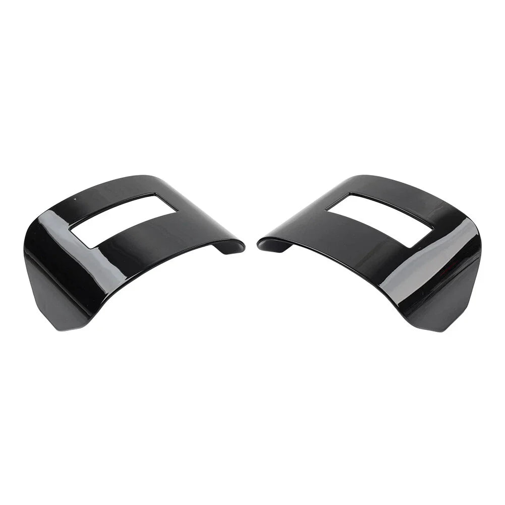 Black Tail Light Visor Covers for Harley Tri Glide FLHTCUTG, Street Glide FLHXXX
