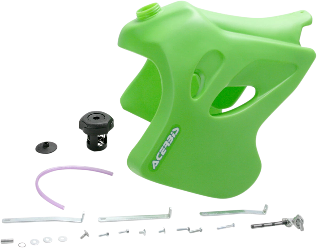 Acerbis Fuel Tank 3.7 Gallon for Kawasaki (Green) 2140680006