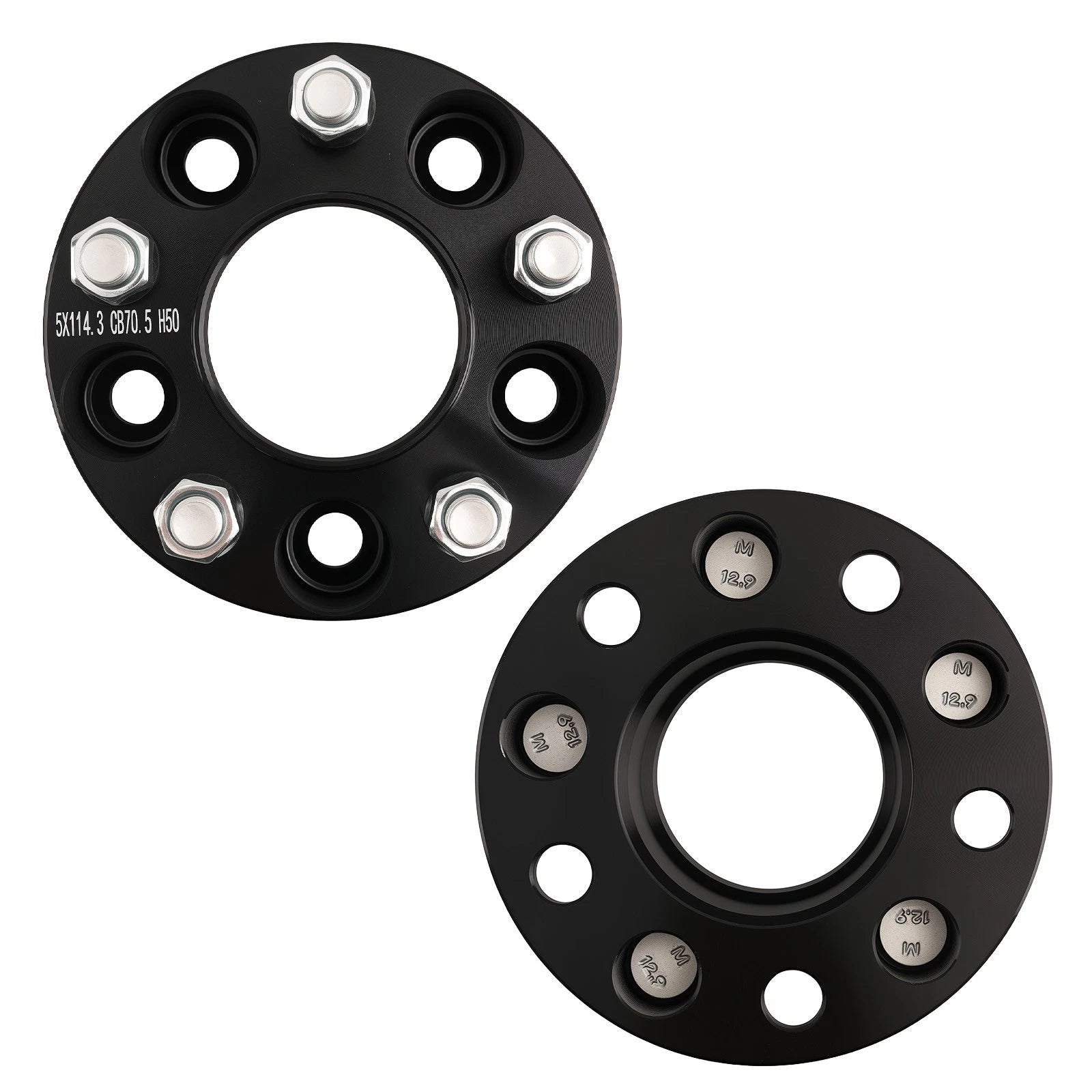 2" Billet Wheel Spacers for Ford Edge Bronco Explorer (1982–2014) 5x114.3mm