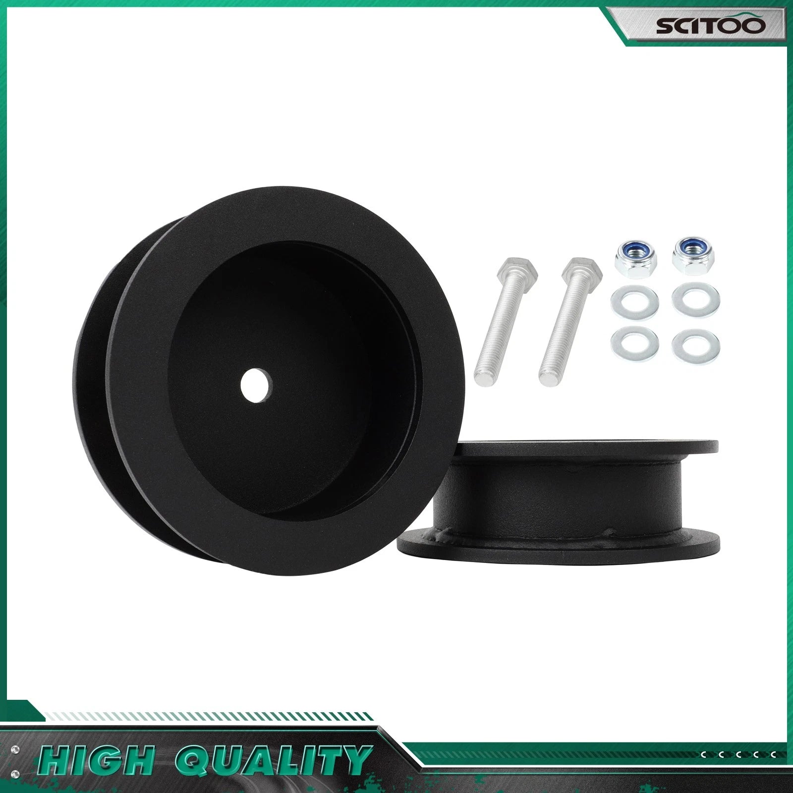 2X 2" Rear Steel Leveling Kit for Jeep Commander Grand Cherokee (2006–2010)