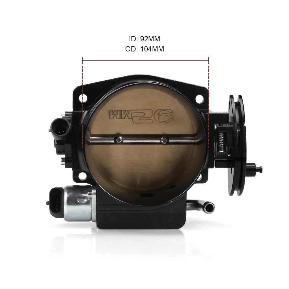 Throttle Body for Gen III LS1 LS2 LS6 LS7 LSX (92mm)