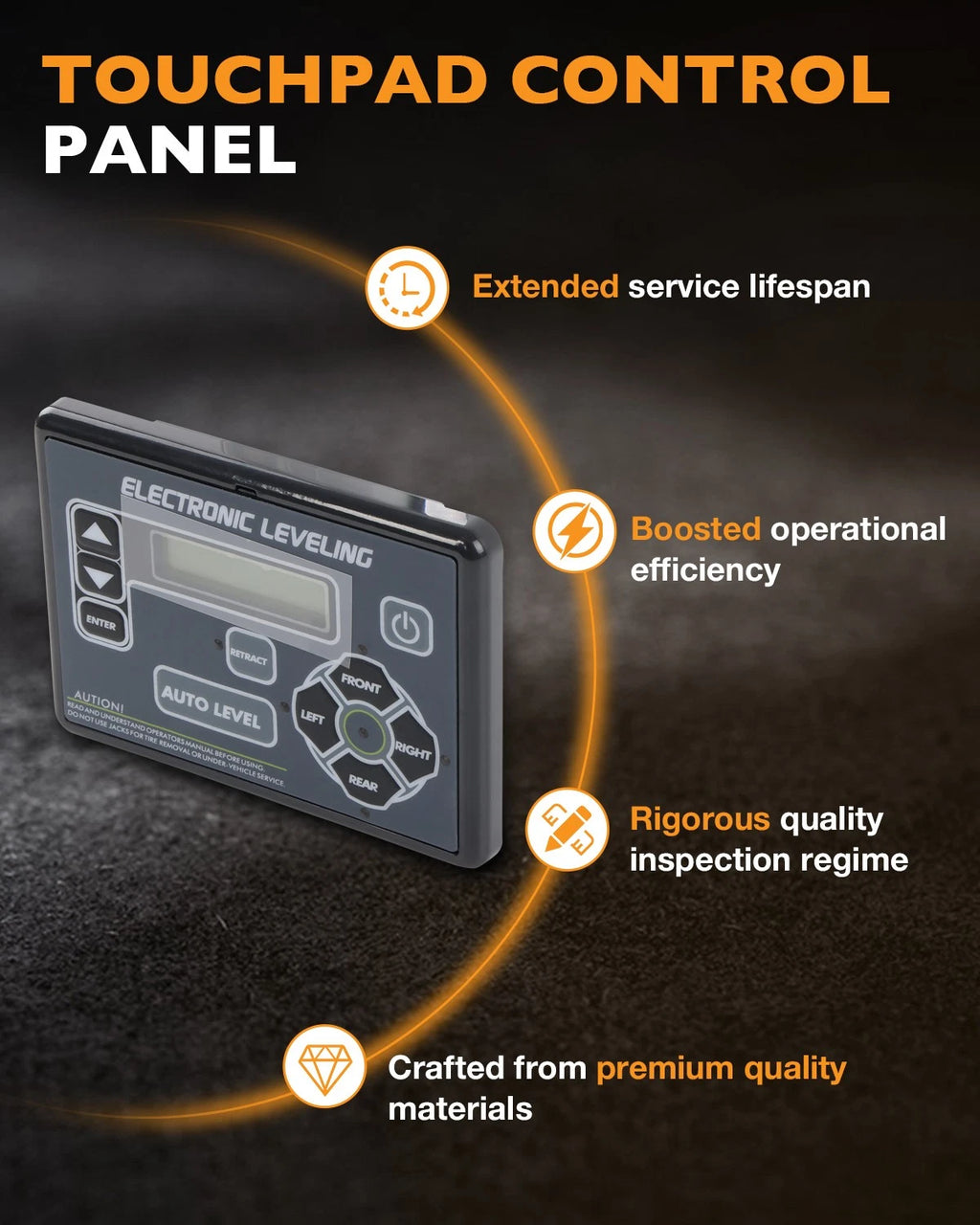 Touchpad for Lippert Leveling System (Auto-Leveling)