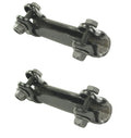 Set of 2 Front Offset Tie Rod End Adjusting Sleeves for GMC Jimmy (1995–2001)