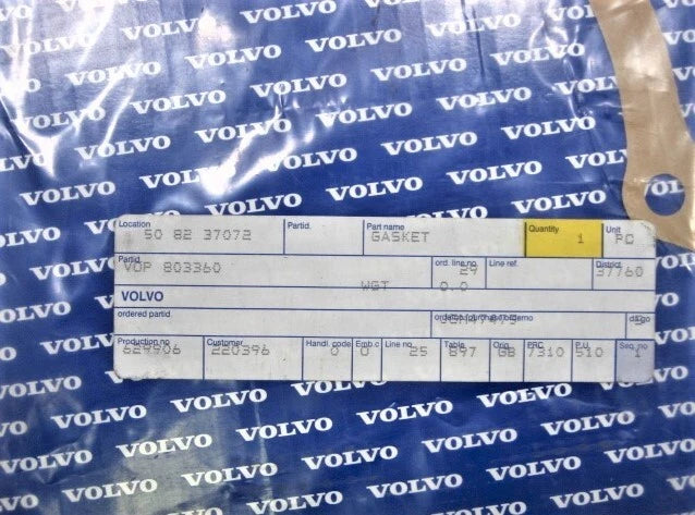 Camshaft + Valve Mechanism Gasket for Volvo Penta (OEM) (803360)