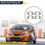 Brake Pad Fitting Kit for Nissan Note (2006–2012) No.LX0405 4Pcs