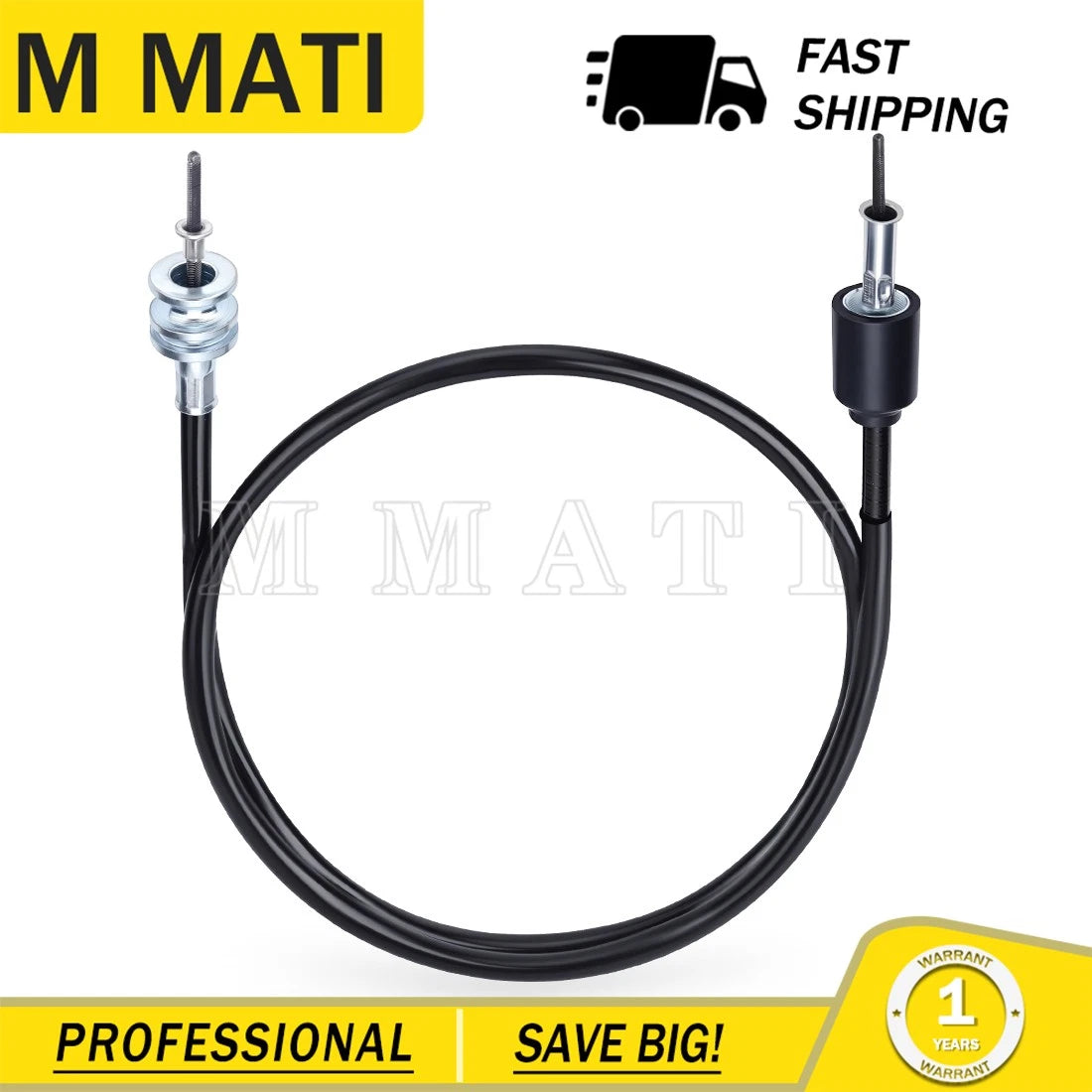 Speedometer Cable for Yamaha Grizzly 600 YFM600F (1998–2001) Big Bear 400 (2000–2012)