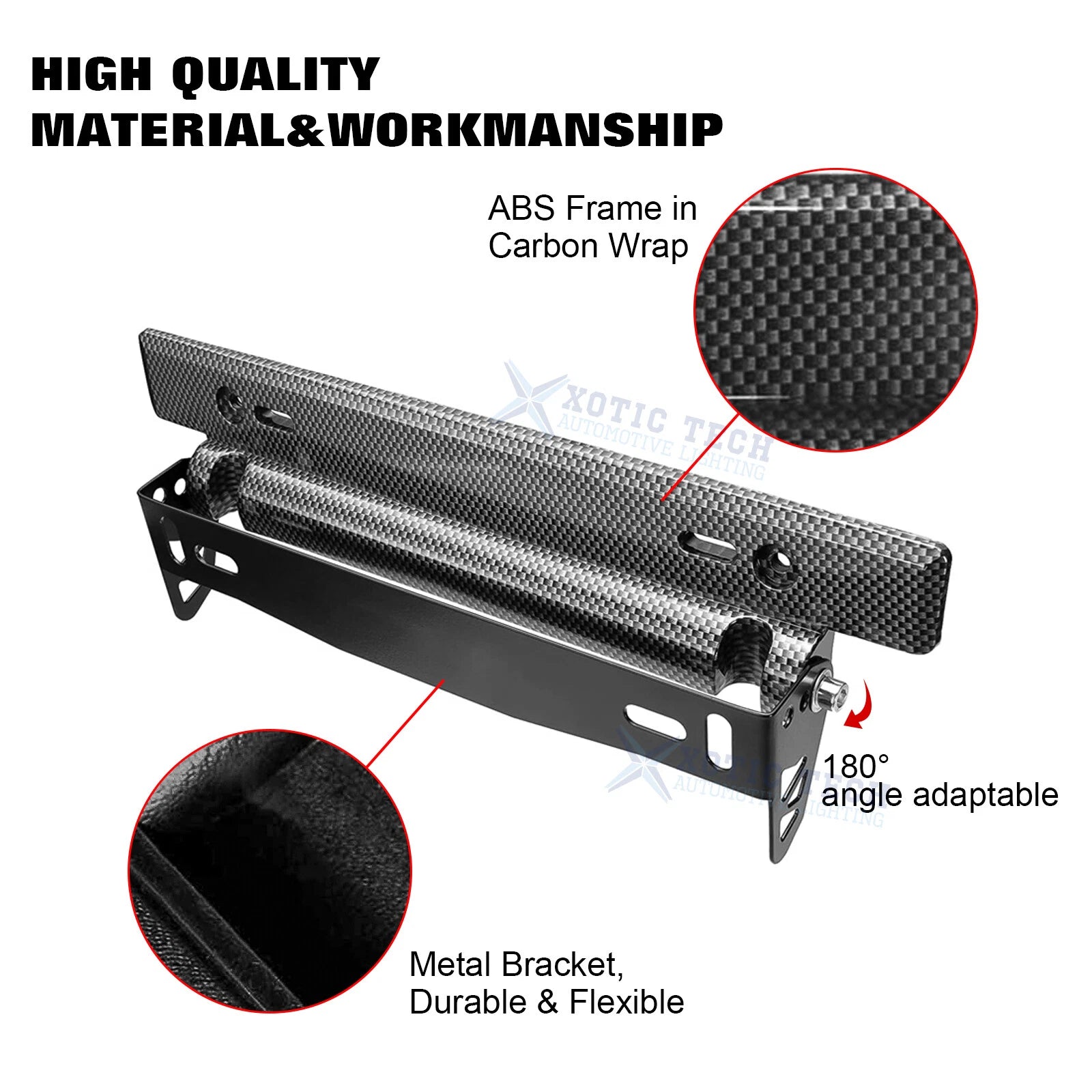 Front License Plate Mount Bracket for Universal Car (Universal, Universal)
