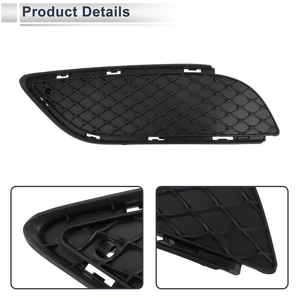 Front Left Fog Light Grill for Mercedes-Benz B W246 (2012-2018) Black